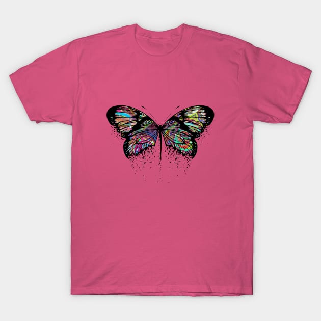 A DH Butterfly Trip T-Shirt by Dark Histories